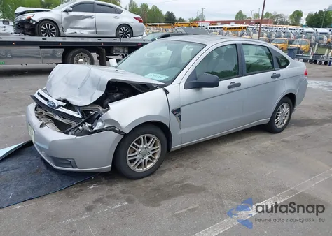 2008 Ford Focus Se/Ses из США, поврежденный, VIN 1FAHP35N88W224667